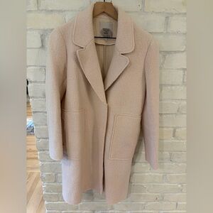 Zara Women's Cream Teddy Jacket